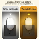 Axyaa LED Mini Night Light Switch Plug-In Lamp for Bedside Baby Feeding