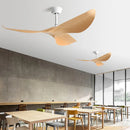 Axyaa Black White Ceiling Fan with Remote 6 Speed for Living Room
