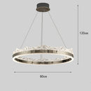 Axyaa Elegant Dining Room Chandelier Pendant Light Fixture Ceiling Lamp