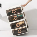 Axyaa Desktop Drawer Organizer Office A4 File Cosmetics Storage Cabinet Rack