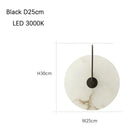 Axyaa Snowflake Marble Wall Lamp - Nordic Luxury LED Hanging Light