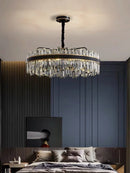 Axyaa European Crystal Chandelier: Elegant Lighting for Home