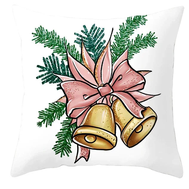 Axyaa Christmas Decorative Pillow Cover 45X45CM