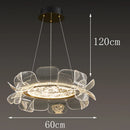 Axyaa Modern Ceiling Pendant LED Chandeliers for Dining & Living Room