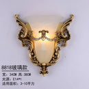 Axyaa Angel Resin Wall Lamp - Nordic Bedroom Crystal Bedside Light