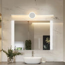 Axyaa LED Wall Lamps: White Black Mirror Headlights Sconce for Indoor Lighting