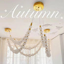 Axyaa LED Pendant Chandeliers for Modern Living and Dining Room Lighting