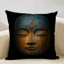 Axyaa Buddhist Portrait Art Pillowcase Home Decor Cushion Cover 45x45cm