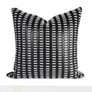 Axyaa Leather Weaving Cushion Throw Pillow - Modern, Simple, Luxury for Living Room