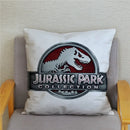Axyaa Jurassic Park Dinosaur Print Pillow Cover - Super Soft Home Decor Case