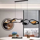 Axyaa Modern LED Pendant Light Chandeliers for Living & Dining Room Lighting
