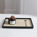 Axya Nordic Style Leather Tray for Storage and Decor