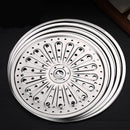 Axyaa Stainless Steel Steaming Rack for Cooking, Steaming Plate for Bread, Dumplings, and Buns