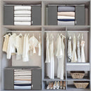 Axyaa Large Capacity Clothes Storage Bag for Organizing Bedroom Closet Clothing