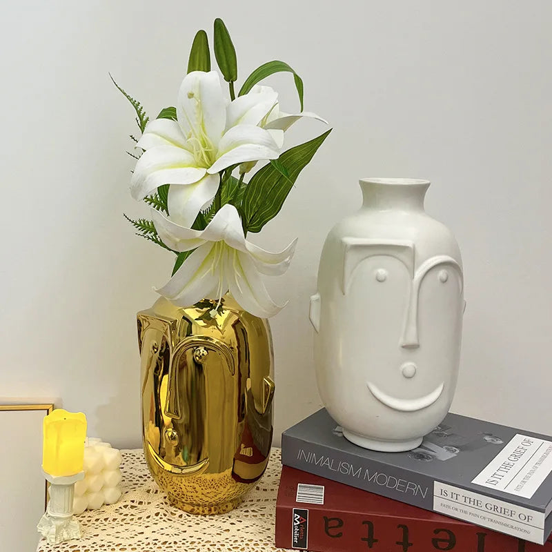 Nordic Body Vase - Axya Fashion Ceramics for Living Room Decor