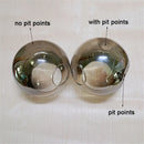 Axyaa Side Opening Glass Shade Replacement for E27 Screw Socket