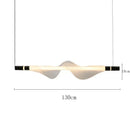 Axyaa Nordic Vertical Pendant Light - PVC Tube Ceiling Kitchen Island Lamp