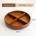 Axyaa Bamboo Rotating Seasoning & Cosmetic Storage Rack