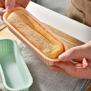 Axyaa Non-Stick Silicone Mini Loaf Pan Set - 2 Pack