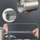 Axyaa Stainless Steel Sealed Tea Storage Jar with Buckle Lid