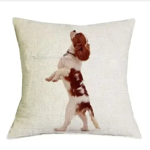 Axyaa Cavalier King Charles Spaniel Sofa Cushion Cover - Home Decor & Party Accessory