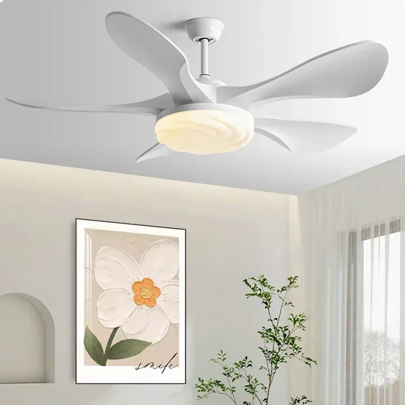 Axyaa 48-Inch Ceiling Fan with Remote Control and LED Light, Strong Winds, Mute Operation