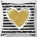 Axyaa Yellow Pink Pattern Square Pillowcase Home Decoration Cushion Cover