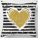 Axyaa Yellow Pink Pattern Square Pillowcase Home Decoration Cushion Cover