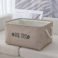 Axyaa Foldable Home Storage Basket for Clothes, Toys & Snacks with Handle