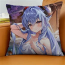 Axyaa Gan Rain Anime Cushion Cover for Stylish Home Decor