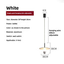 Axyaa Nordic UFO LED Pendant Light for Restaurant Shop Bar, Adjustable Height, Unique Design