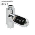 Axyaa LED Water Thermometer for Bathing and Shower Temperature Monitoring