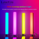 Axyaa Smart RGB Gaming Atmosphere Light - App Controlled Music Rhythm Lamp for TV & Computer