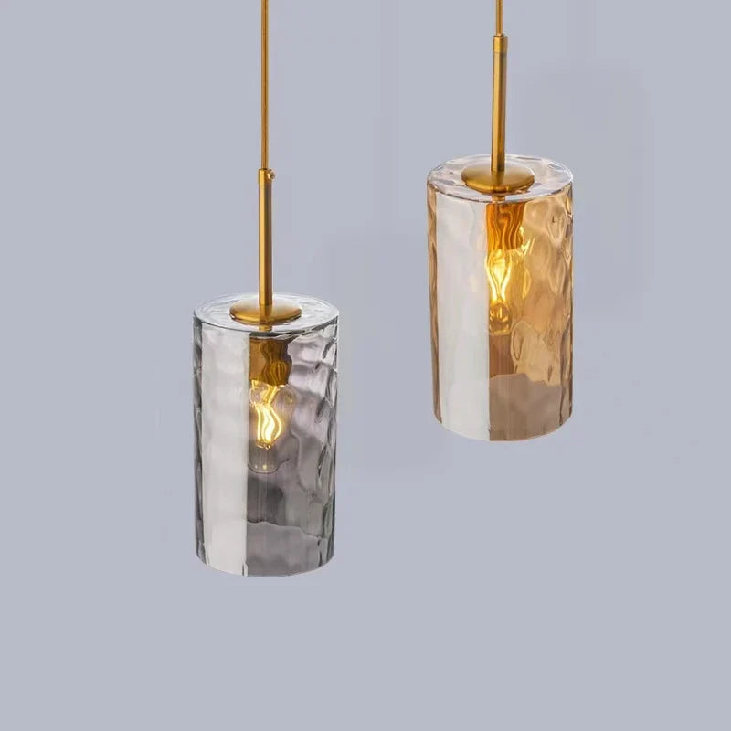 Axya Nordic Glass Pendant Lights for Kitchen, Dining, Living Room, Bedroom