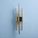 Axyaa Crystal Wall Lamp for Living Room Bedroom TV Background Sconce