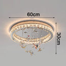 Axyaa Smart LED Ceiling Light for Nordic Home Decor and Bedroom, Dimmable Indoor Lamp
