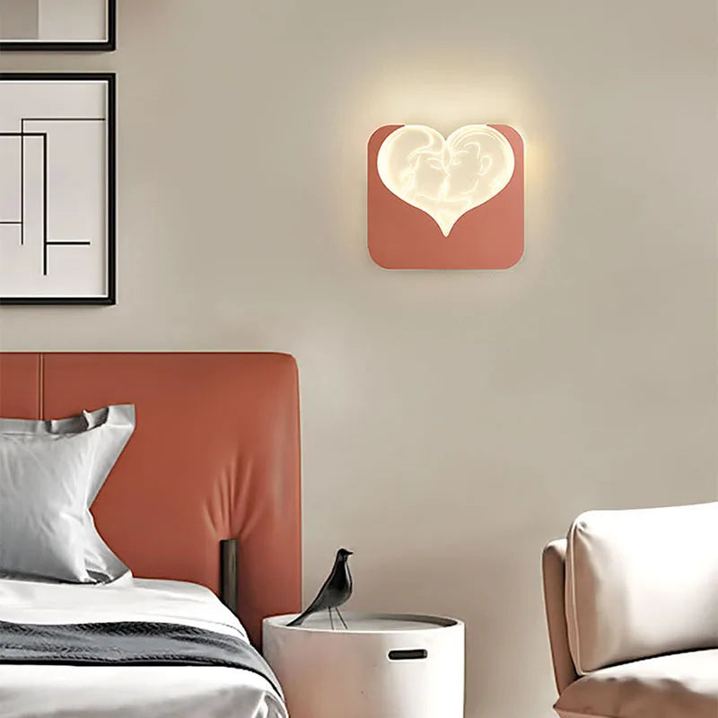 Axya LED Wall Lamp: Modern Minimalist Indoor Light Fixture for Living Room and Bedroom