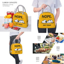 Axyaa Cartoon Dog Insulated Lunch Bag Large Capacity Thermal Cooler for School