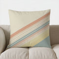 Axyaa Striped Pattern Throw Pillow Cover for Sofa, Bedroom, Car - Stylish Cushion Cover