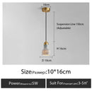 Axyaa Marble Pendant Light Nordic Bedroom Chandelier