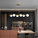 Axyaa LED Glass Ball Chandeliers for Home Decor & Kitchen Lighting