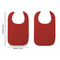 Axyaa Adult Bibs for Elderly - Adjustable, Machine Washable & Stylish