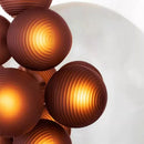 Axyaa Grape Glass Ball Chandelier - Nordic Modern Creative Design