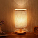 Nordic Girlish Wood & Metal Table Lamp for Bedside, Dimmable Warm Light