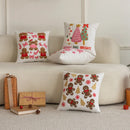 Axyaa Christmas Embroidered Pillowcase Set - 45x45cm