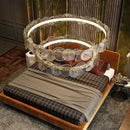Axyaa Lotus Leaf LED Chandeliers: Modern Lighting Fixtures for Living Room, Bedroom, Dining Table.
