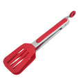 Axyaa Silicone Food Tong Stainless Steel BBQ Tongs Heat Resistant Kitchen Clips