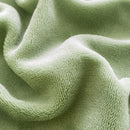 Axyaa Crystal Velvet Flat Sheet, Warm Solid Color Bed Linen, Multi Size Bedspreads Soft