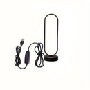 Axyaa LED Ring Lamp Three-color Dimming Night Light for Bedroom and Living Room