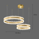 Axyaa Elegant Chandelier Dining Room Pendant Light Fixture Ceiling Lamp